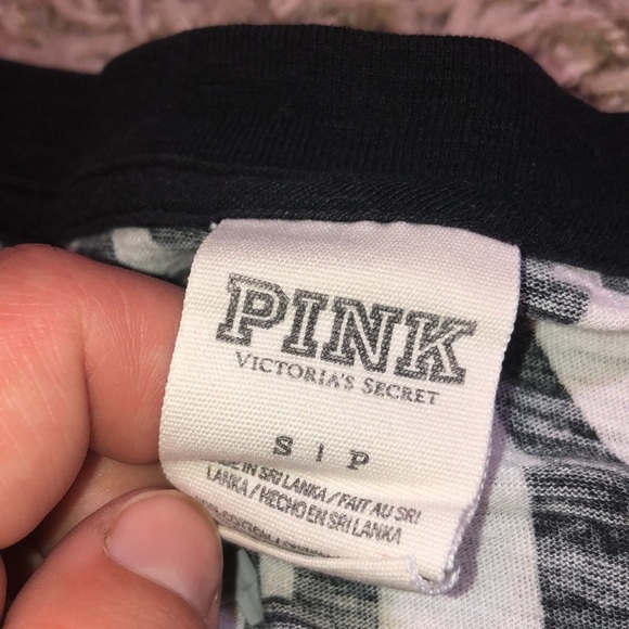 Pink Victoria’s Secret logo bundle long sleeve shirt and sweatpants lounge pants - Picture 5 of 12